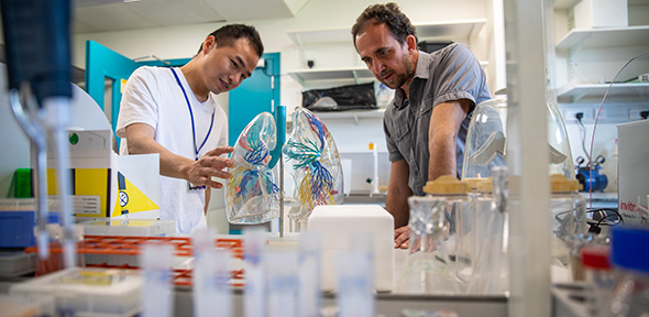 Scientists in Munoz Espin lab