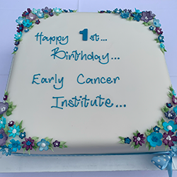 One year Birthday Cake for Early Cancer Institute