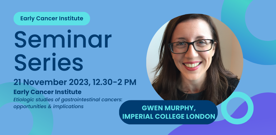 Seminar from Dr Gwen Murphy