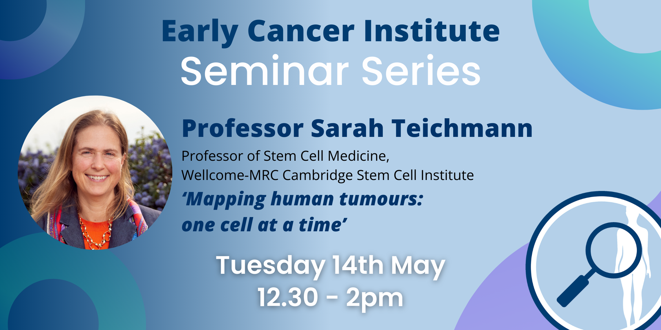 Early Cancer Institute Seminar Series: Sarah Teichmann